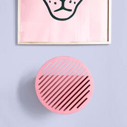 Diagonal Wall Basket pink - small