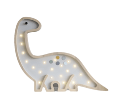 Diplodocus lampe - grå