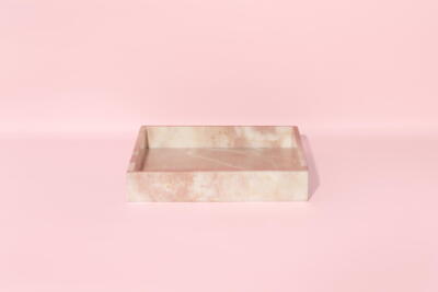 Marmor bakke – pink