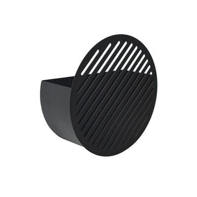 Diagonal Wall Basket black - medium