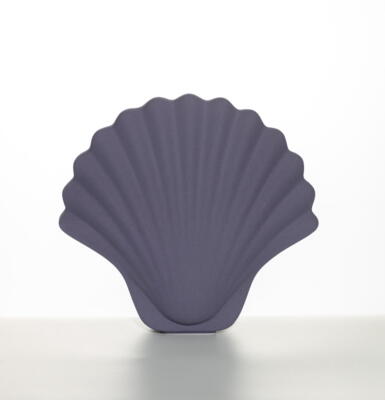 Seashell vase – mauve
