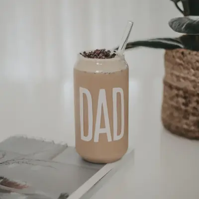Drikkeglas "DAD"